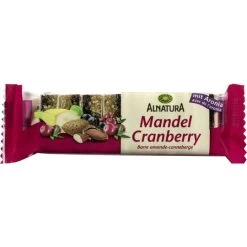 Bio Mandel-Cranberry Fruchtschnitte 75G