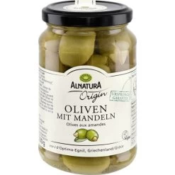 Origin Bio Oliven Mit Mandeln 350G