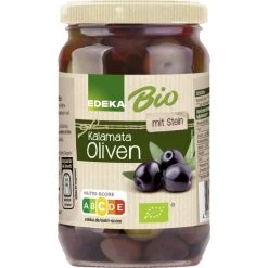Bio Kalamata Oliven Mit Stein 350G