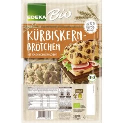 EDEKA Kürbiskernbrötchen 4x 80G