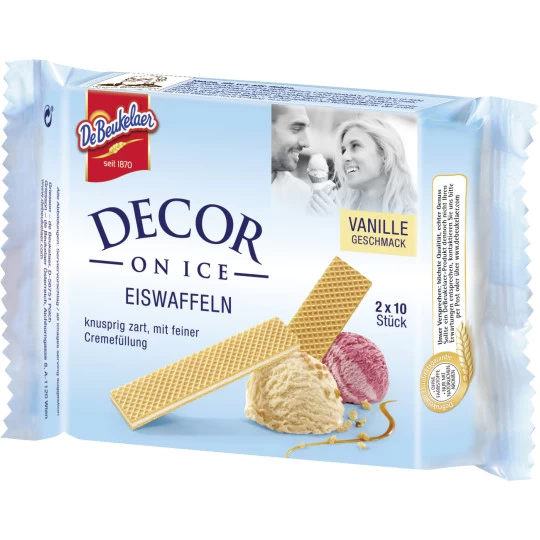 Beukelaer Decor On Ice Eiswaffeln 20ST 50G