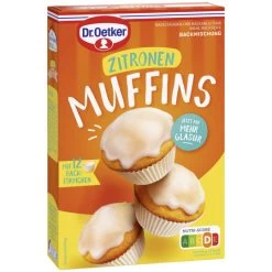 Dr.Oetker Zitronen Muffins 455G