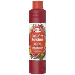 Hela Gewürz Ketchup Curry Leicht Scharf 800ML