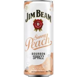 Beam Sunny Peach Bourbon Sprizz 0,25L