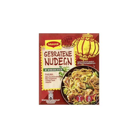 Food Travel Gebratene Nudeln 26G