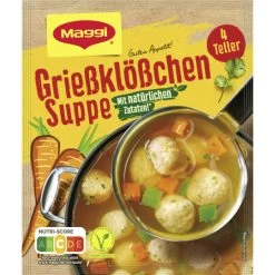 Guten Appetit Grießklößchen Suppe Ergibt 1L