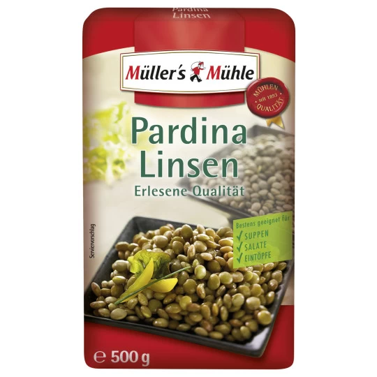 Mühle Pardina Linsen 500G
