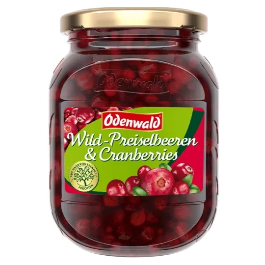 Wild-Preiselbeeren Und Cranberries 400G