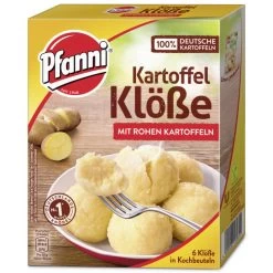 Kartoffel Klöße Mit Rohen Kartoffeln Für 6 Stück 200G