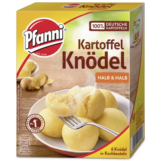 Kartoffelknödel Halb & Halb 6 Stück 200G